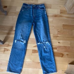 90s Straight Ultra High Rise - A&F 🦌